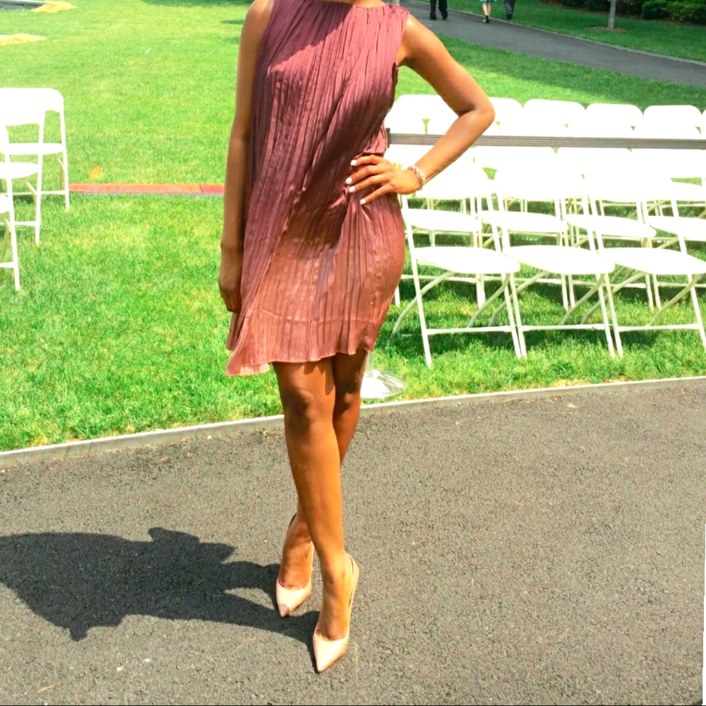 Zara Hombre Pleated Dress